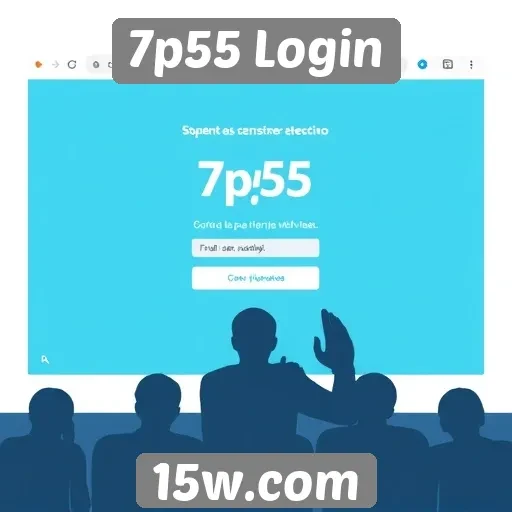 Análise da experiência do usuário no 7p55 Login